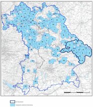 Laufende Integrierte Ländliche Entwicklungen in Bayern, Stand: 09.02.2024